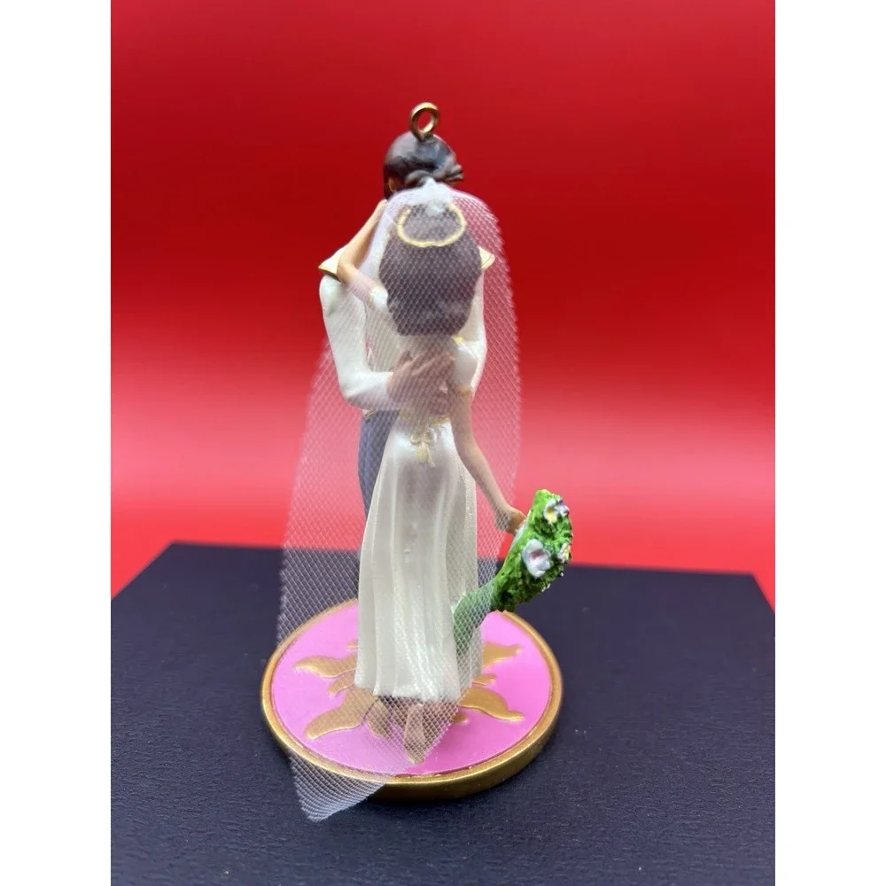 Disney Flynn Rider & Rapunzel Wedding Sketchbook Ornament